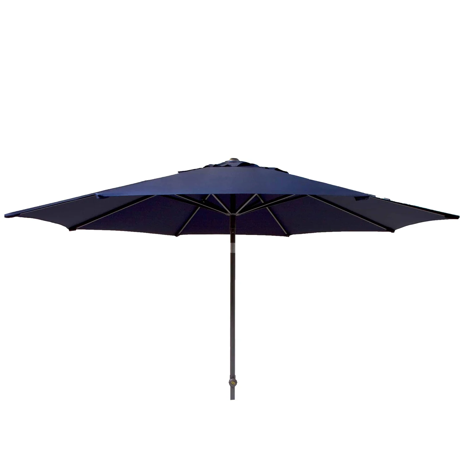 Solar Line parasoll grå/marinblå Ø300 cm