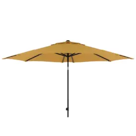 Solar Line parasoll svart/currygul Ø300 cm