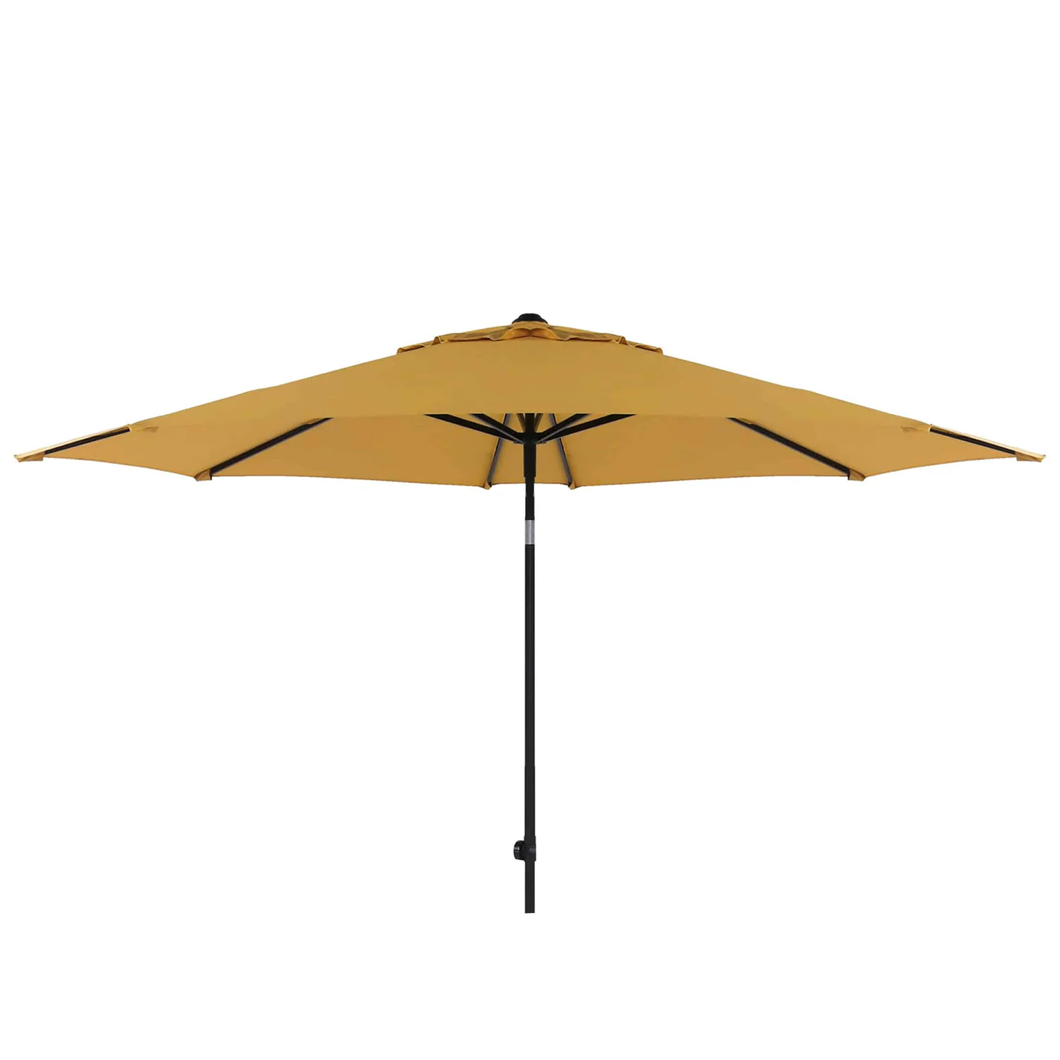 Solar Line parasoll svart/currygul Ø300 cm