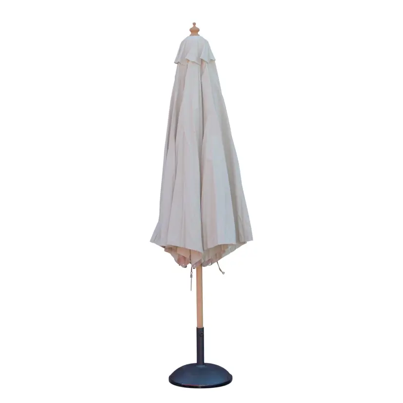 Backyard parasoll björk/beige Ø350 cm