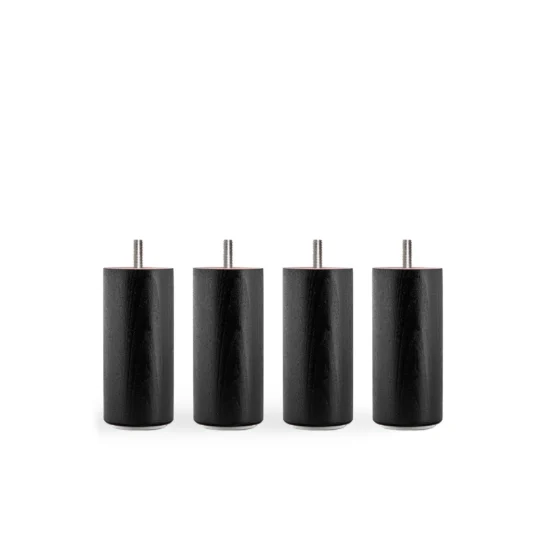 Hotellben svarta i höjden 12 cm