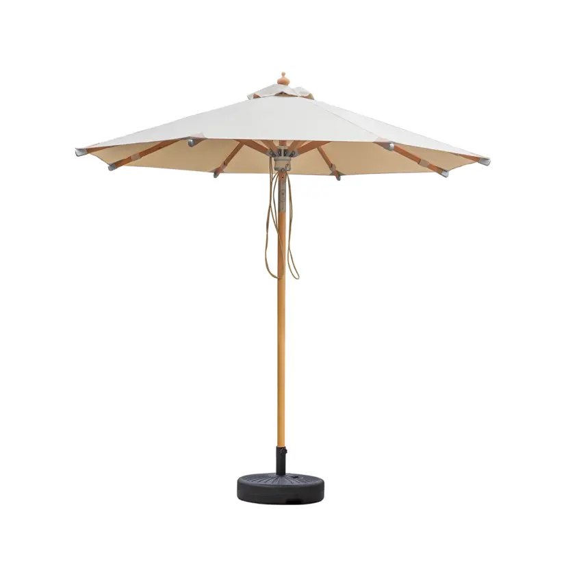 Backyard parasoll Tilt björk/beige Ø250 cm