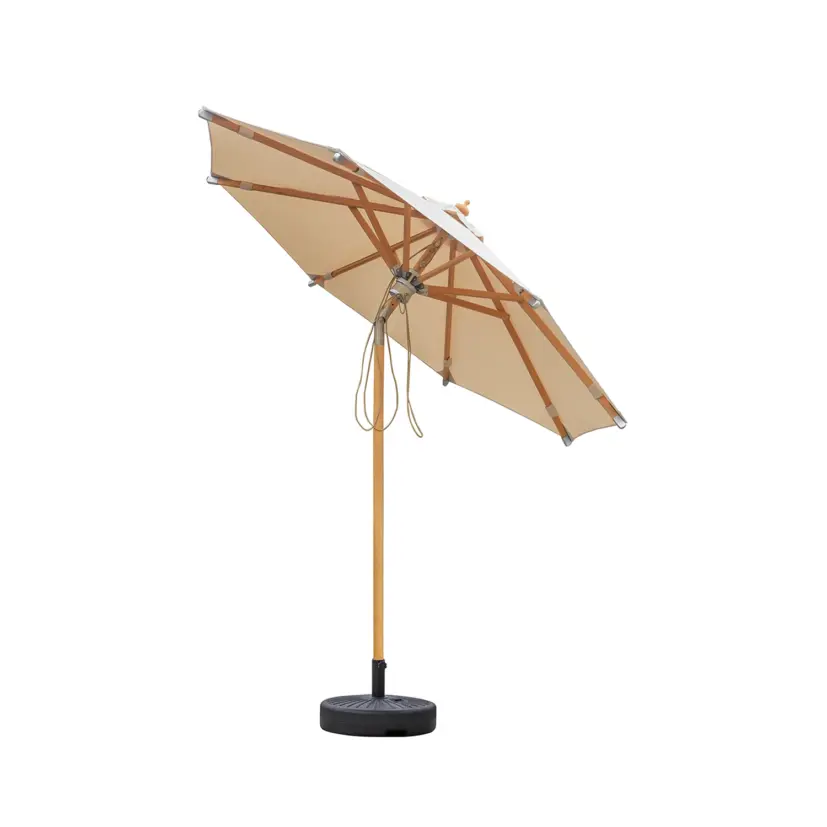Backyard parasoll Tilt björk/beige Ø250 cm