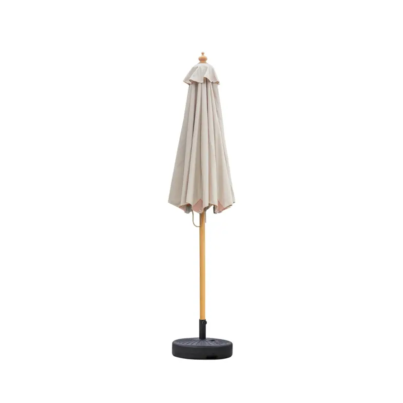 Backyard parasoll Tilt björk/beige Ø250 cm