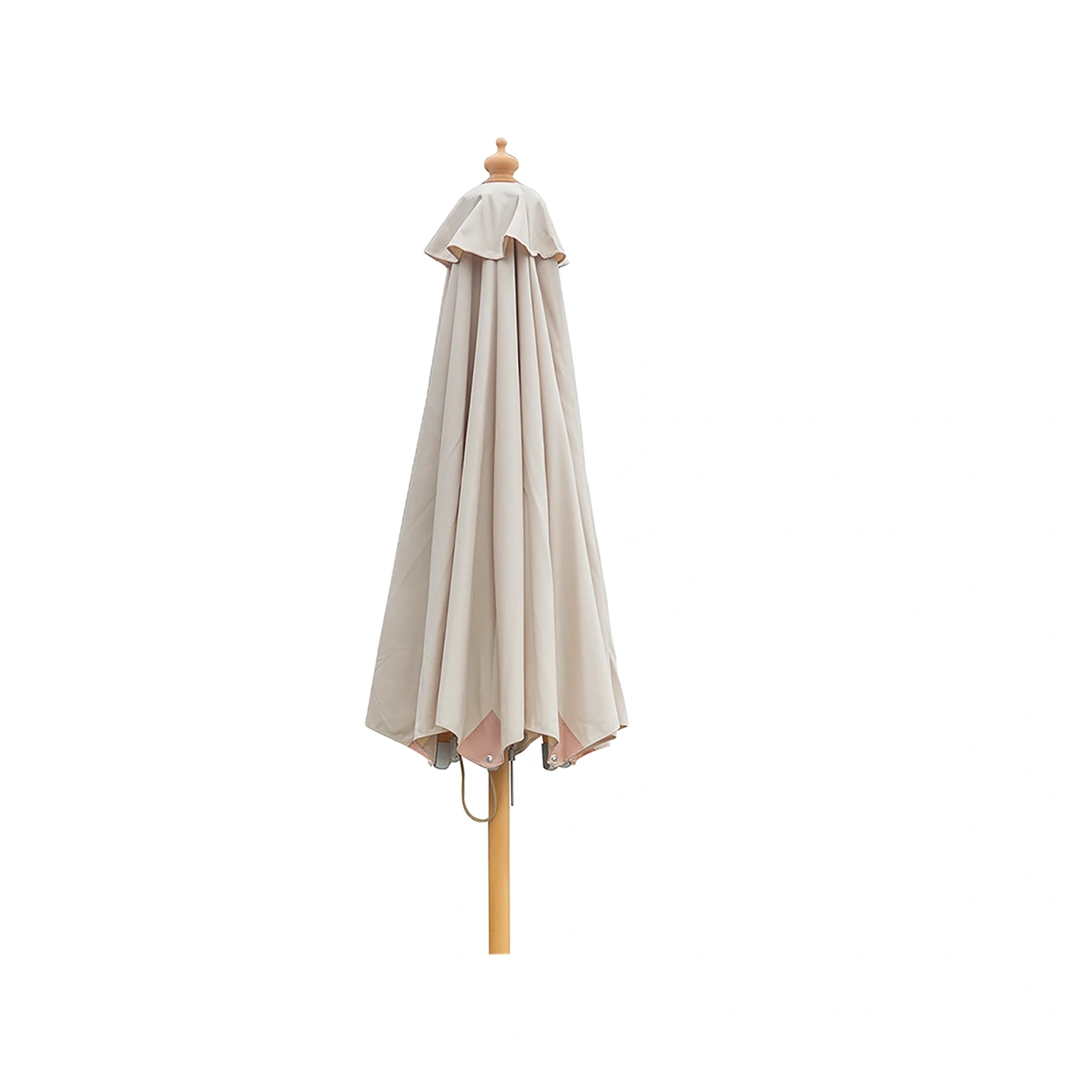 Backyard parasoll björk/beige Ø350 cm