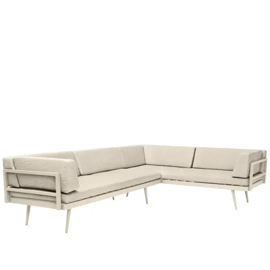 Cinas Rio hörnsoffa sandgrå