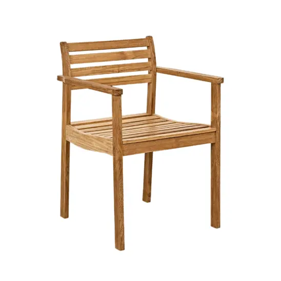 Cinas Rosenholm karmstol teak