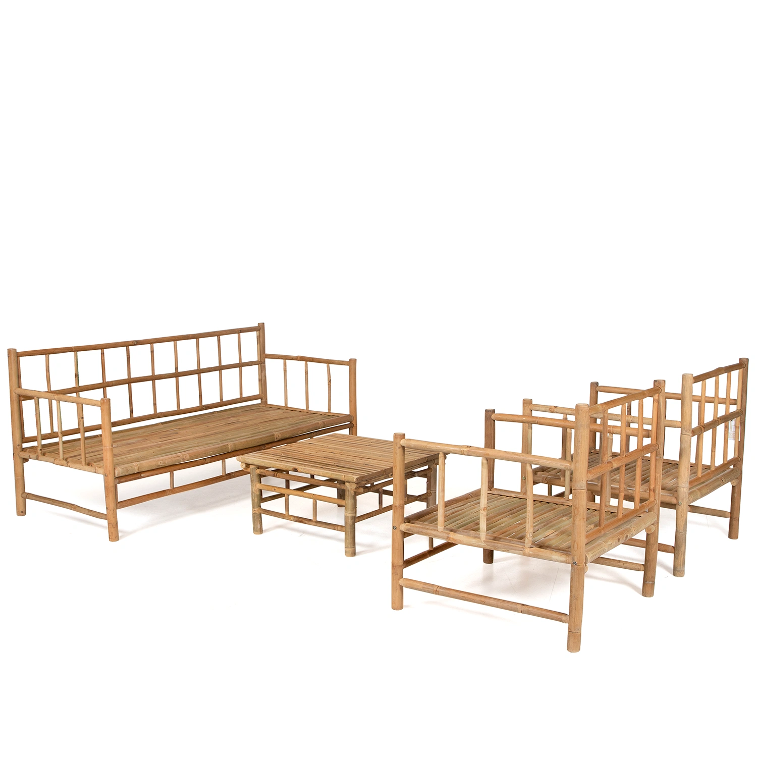 Soffgrupp bambu/offwhite