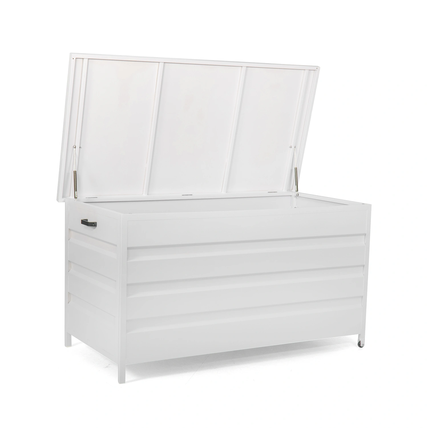 Förvaringslåda i aluminium - cream, 160x82xH87 cm