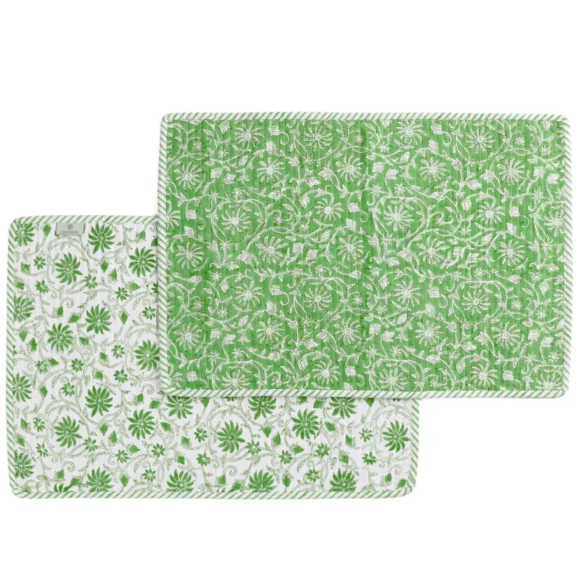Bordstabletter Margerita grön, 2-pack
