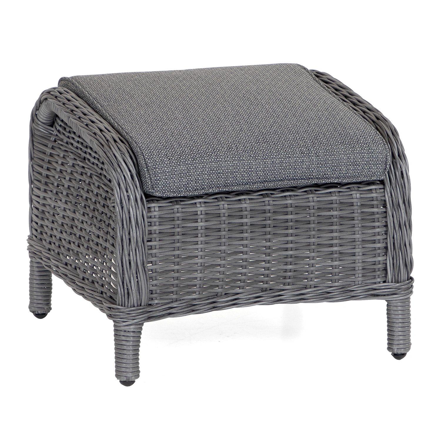 Rio fåtölj- och fotpallsdyna – allväder, mörkgrå