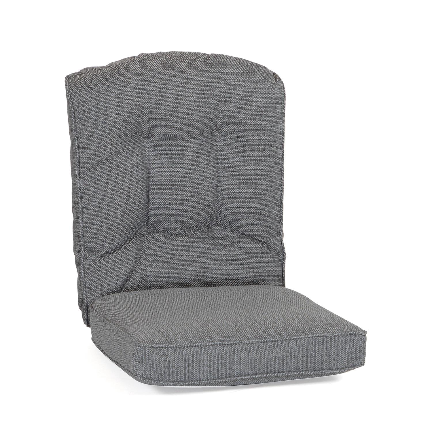 Rio fåtölj- och fotpallsdyna – allväder, mörkgrå