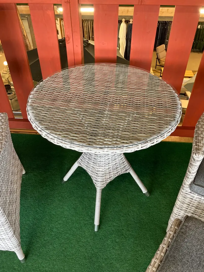 Windsor bord pärlgrå Ø70 cm