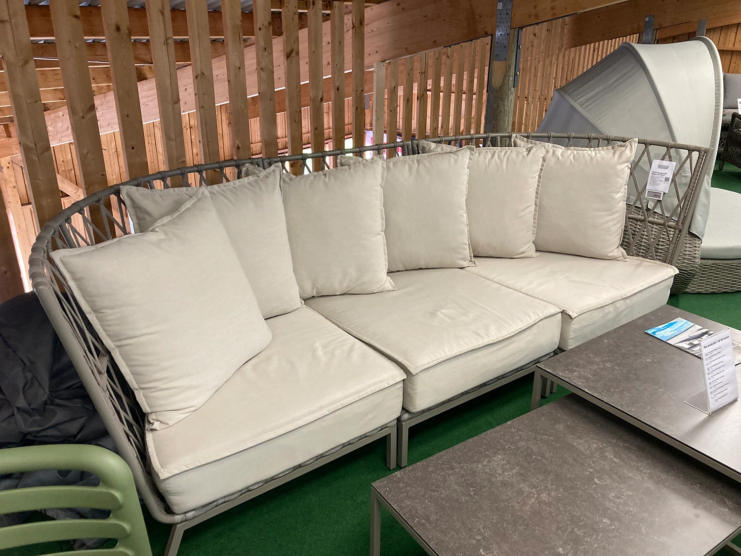 Jet Set loungesoffa beige