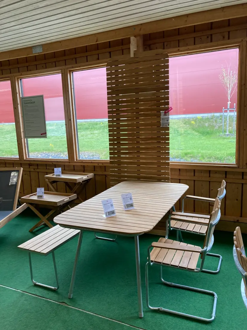 Sigtuna bord teak/galv 240x90 cm