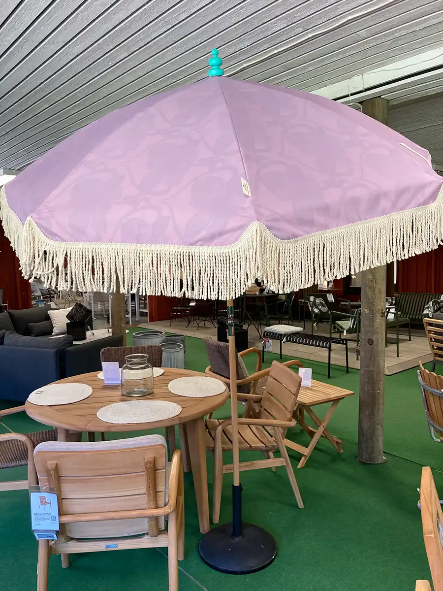Monkan Purple Rain strandparasoll Ø180 cm