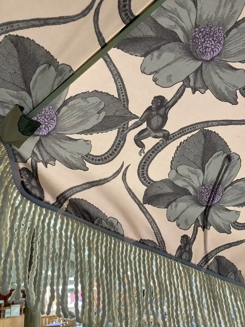 Monkan Purple Rain strandparasoll Ø180 cm