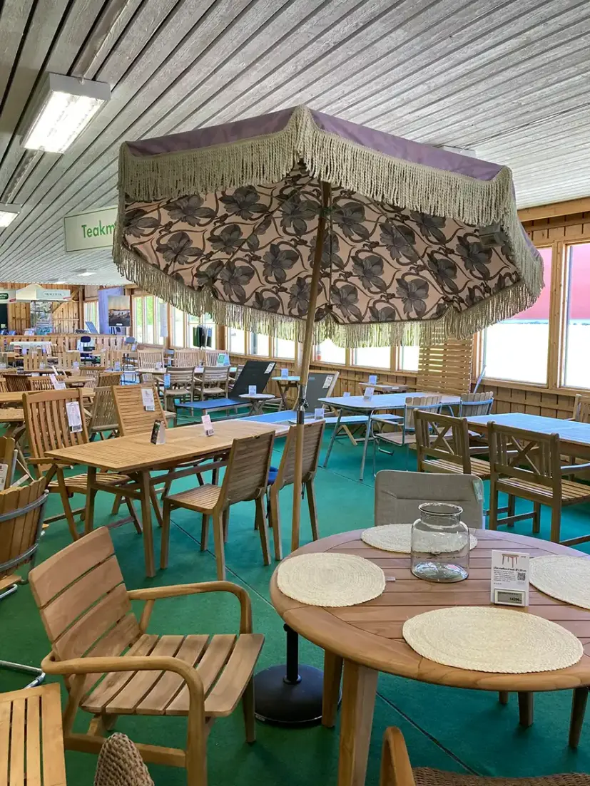 Monkan Purple Rain strandparasoll Ø180 cm