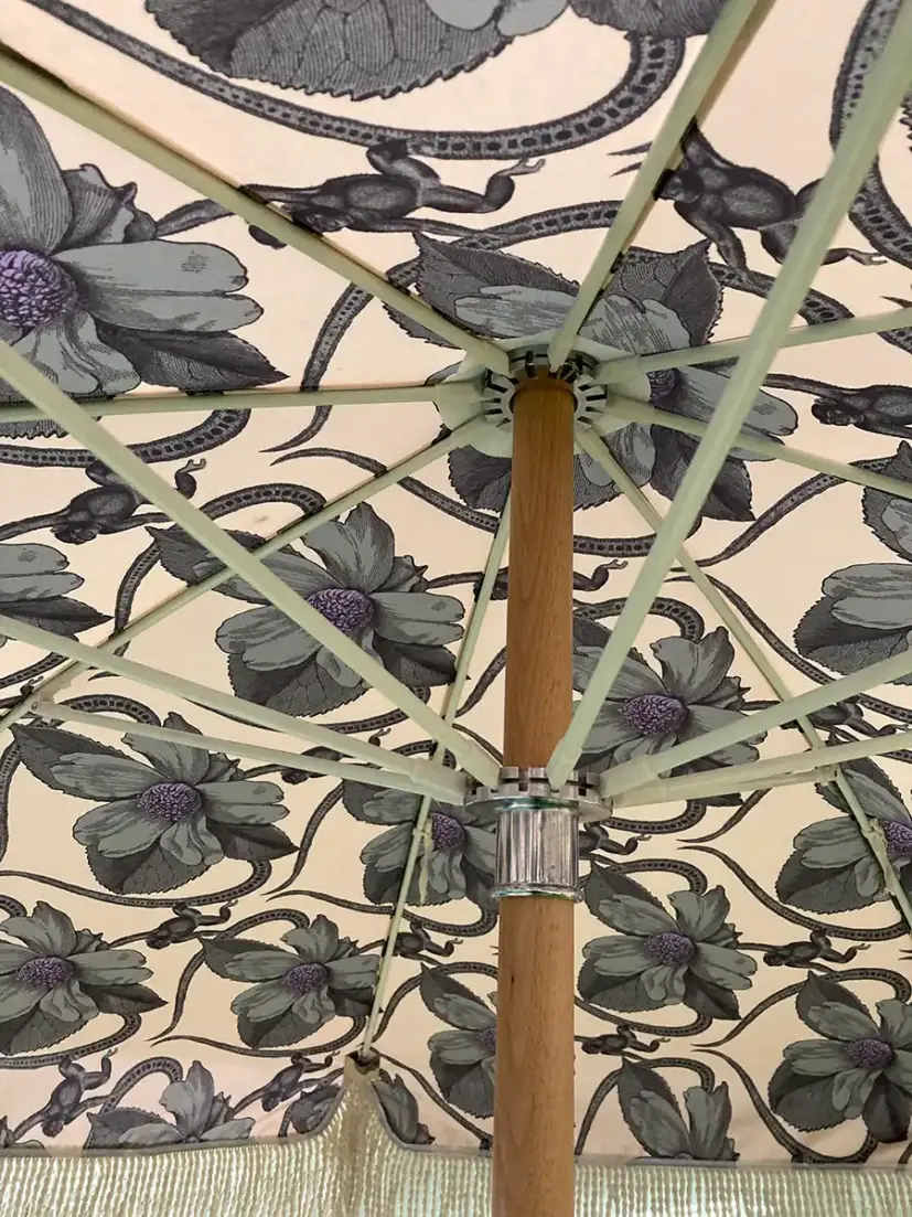 Monkan Purple Rain strandparasoll Ø180 cm