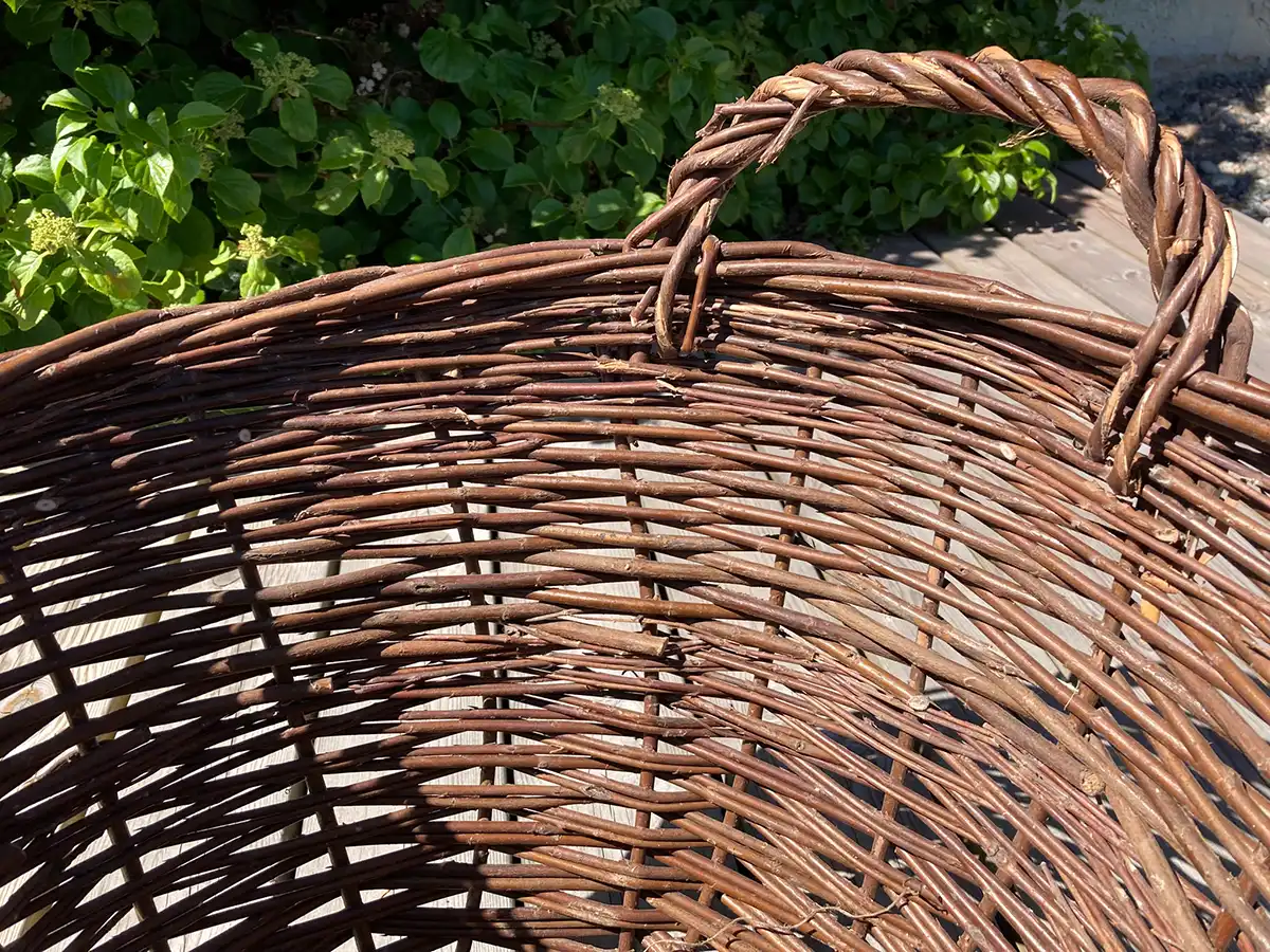 Lövkorg pilträ Ø50 cm