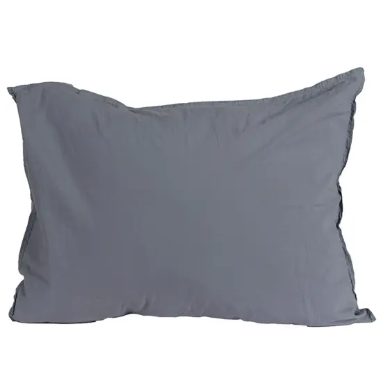 Crinkle örngott dusty blue 50x60 cm