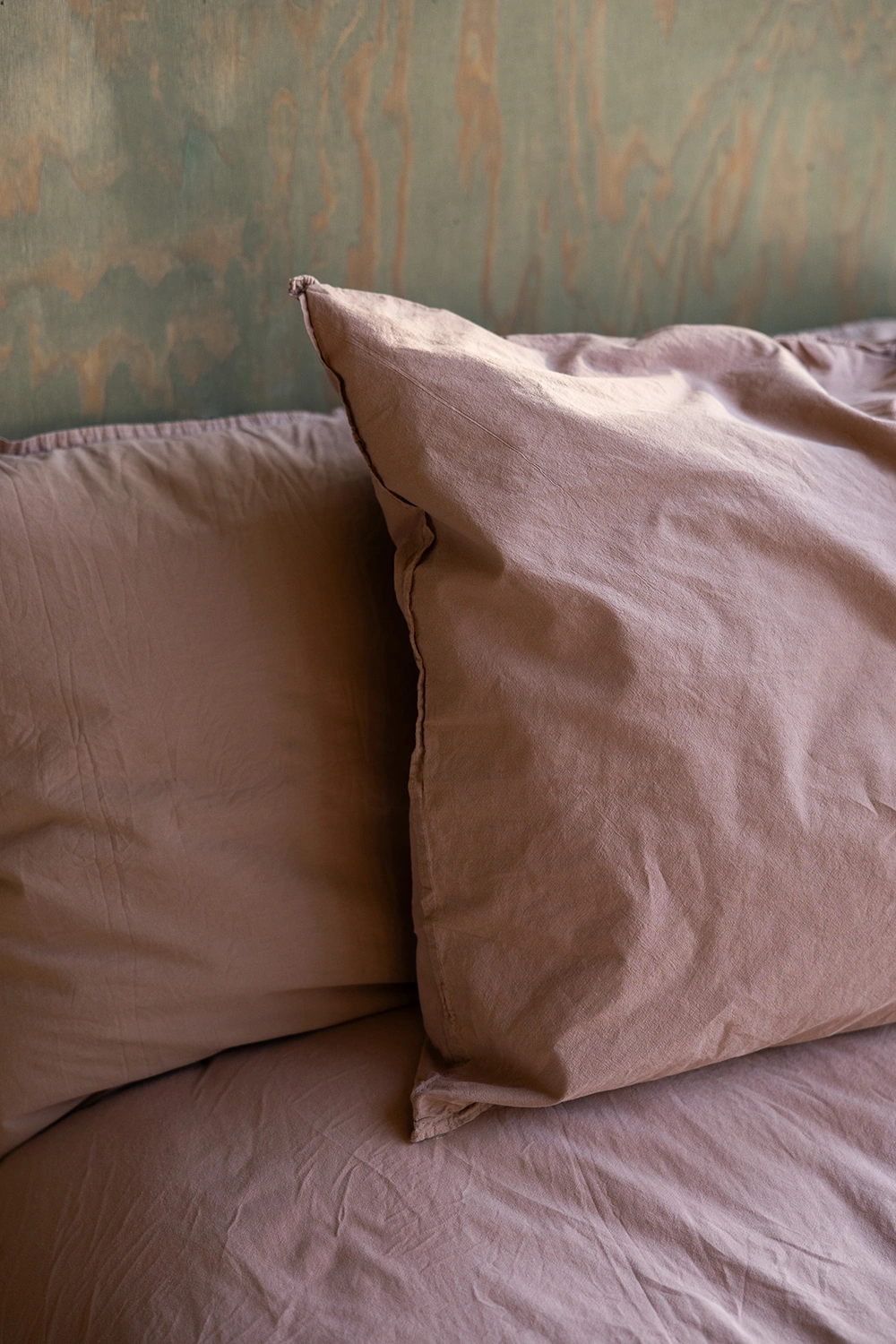 Crinkle örngott rose taupe 50x60 cm