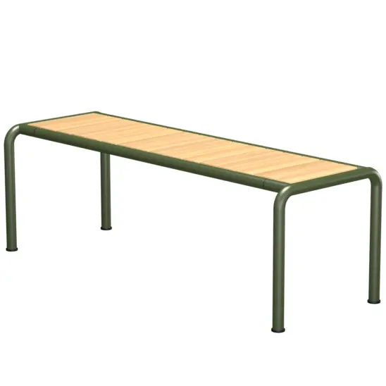 Avanti bänk medium olivgrön/furu