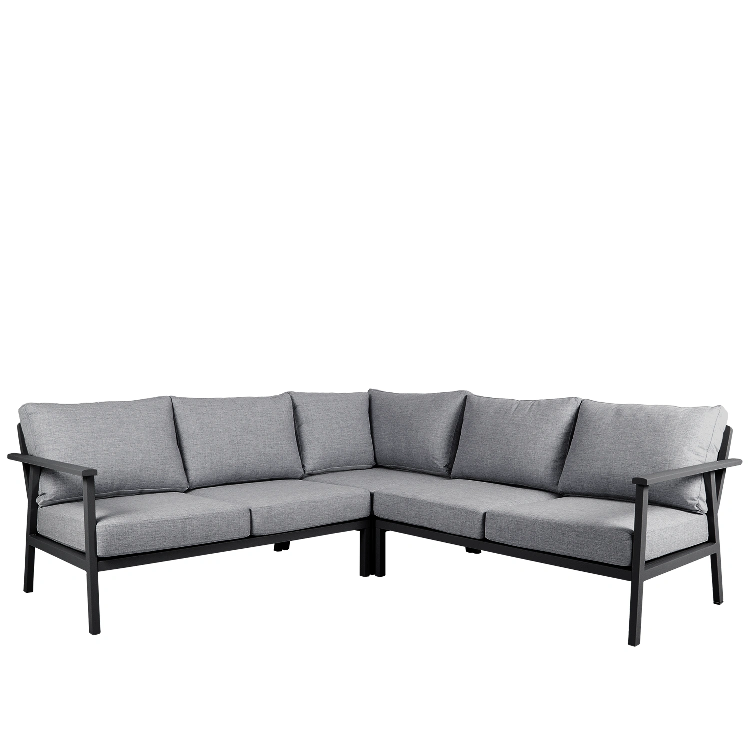 Samvaro hörnsoffa låg/liten antracit