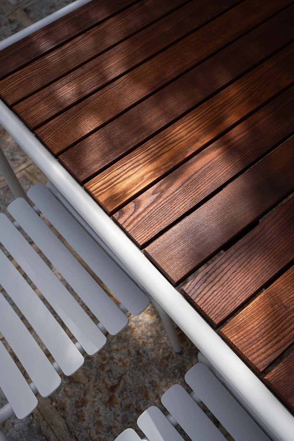 Avanti bord vit/termoask 85x100 cm