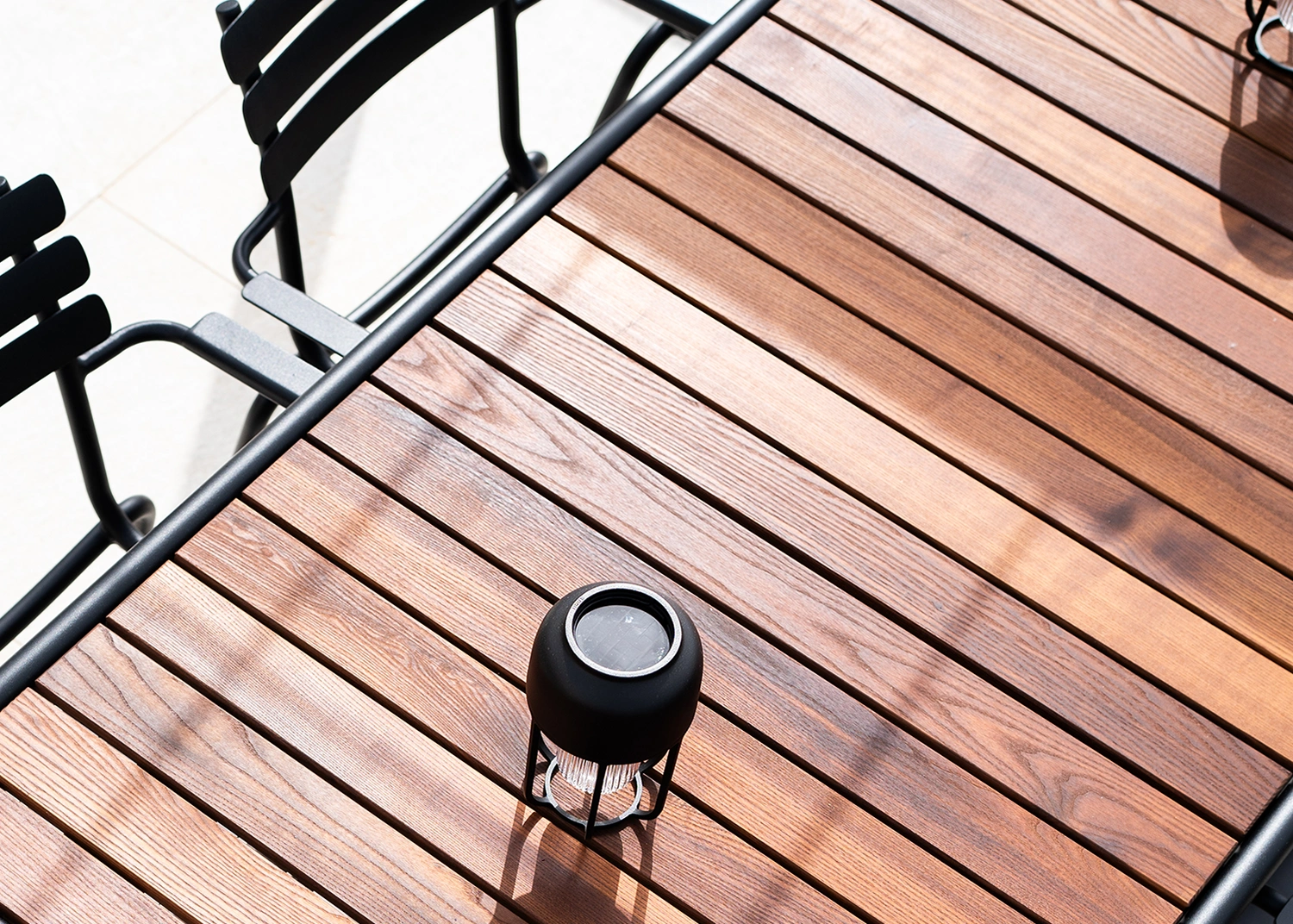 Avanti bord svart/termoask 155x100 cm