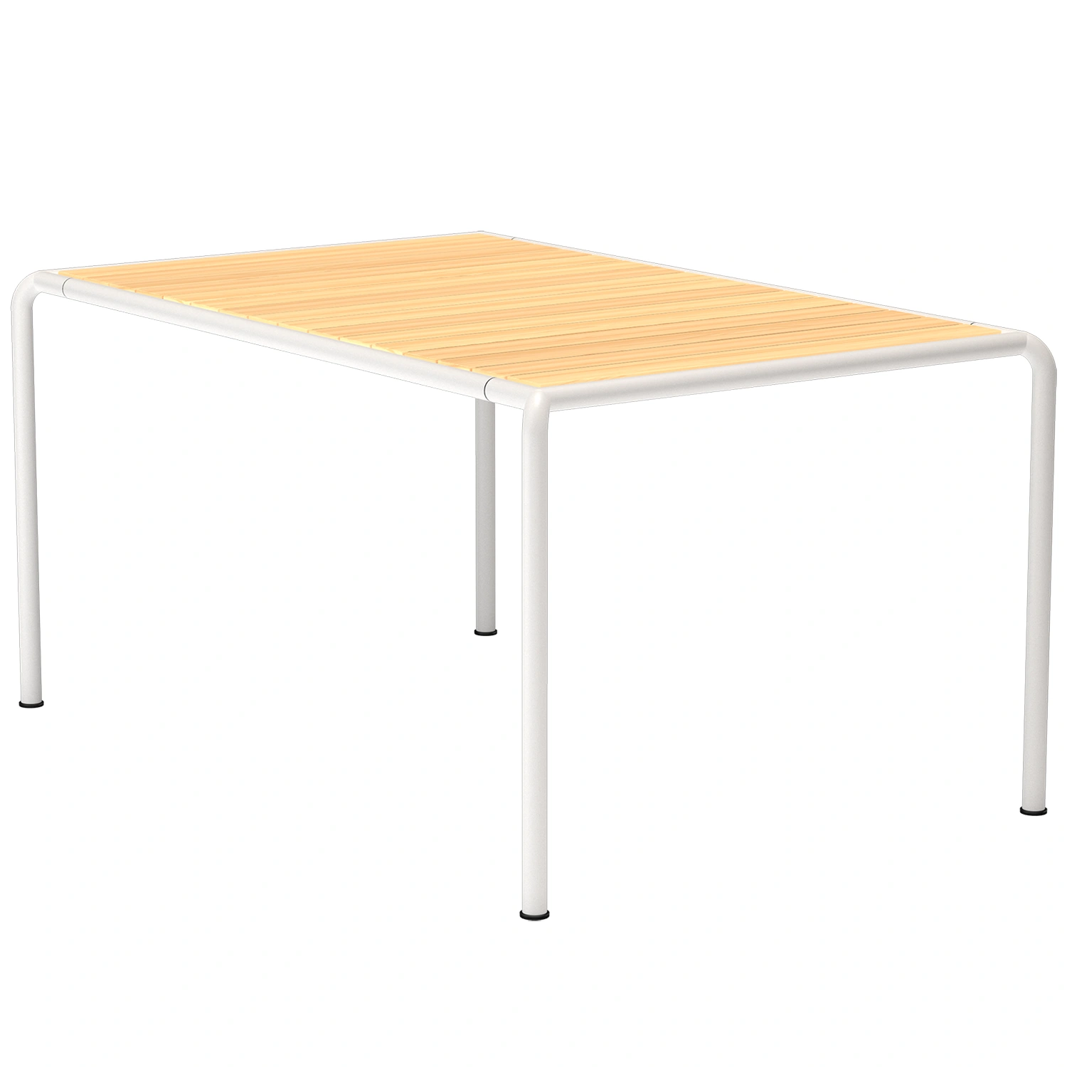 Avanti bord vit/furu 155x100 cm