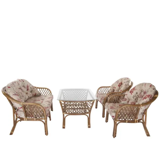 Sabina 2-sitsgrupp brun/nature