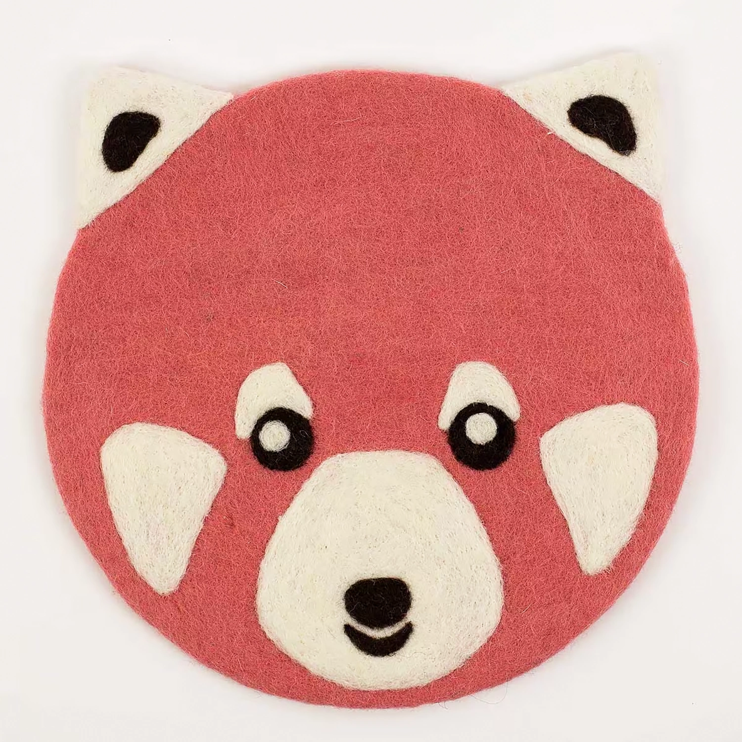 Felt Panda sittdyna Ø28 cm