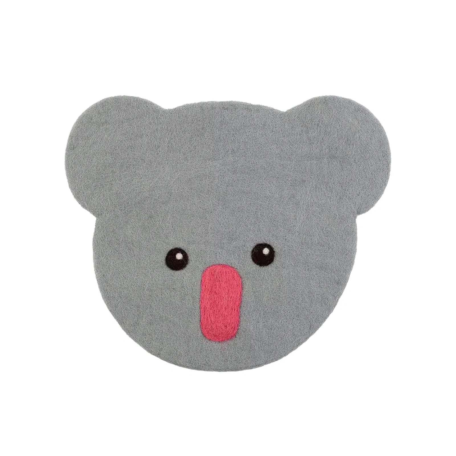 Felt Koala sittdyna Ø28 cm