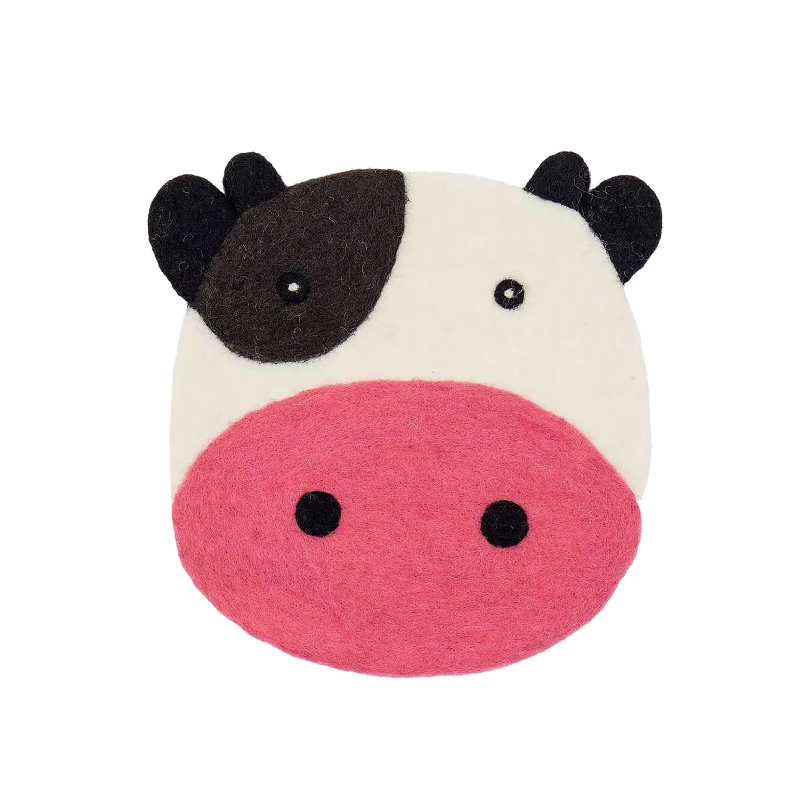 Felt Cow sittdyna Ø28 cm