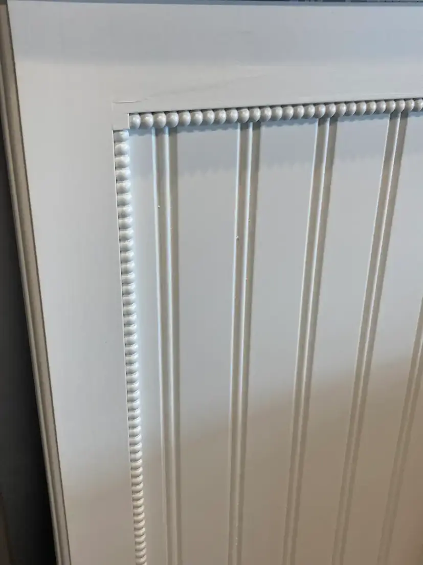 Herrgården sänggavel kritvit 180 cm, inkl. sängskåp