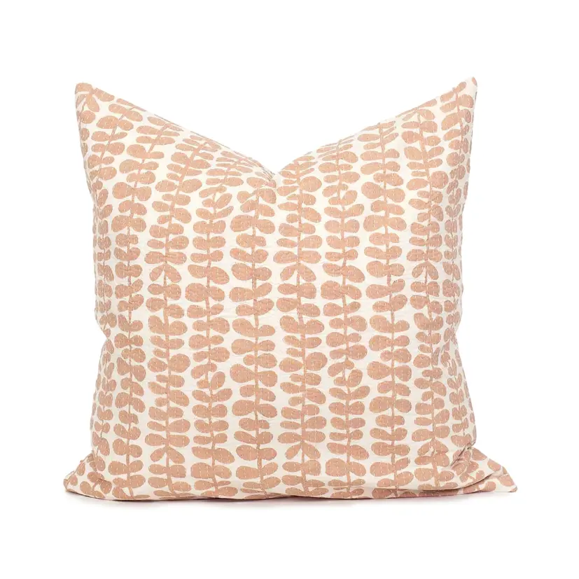 Kuddfodral Foliage rosa 50x50 cm