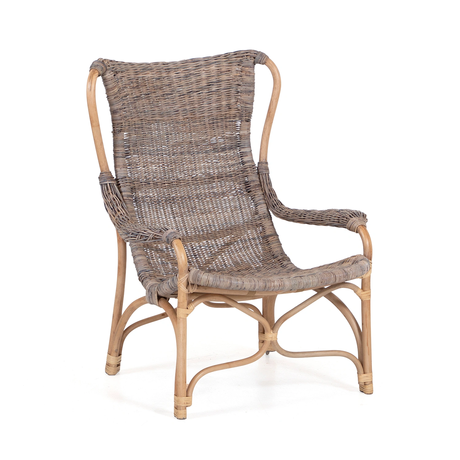 Product Image for Relax fåtölj rotting grå/natur