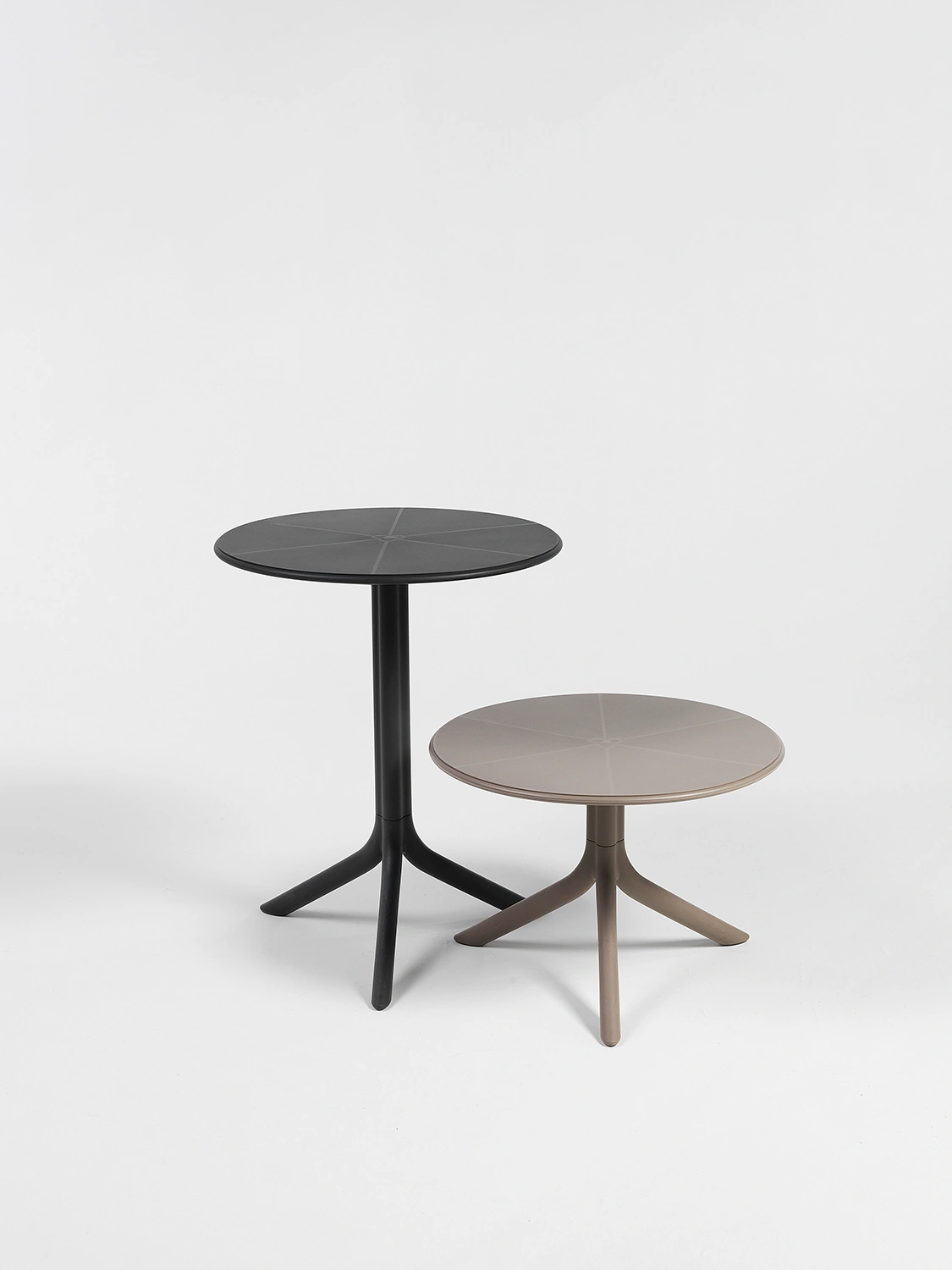 Spritz bord antracit Ø60 cm, H40/76,5 cm