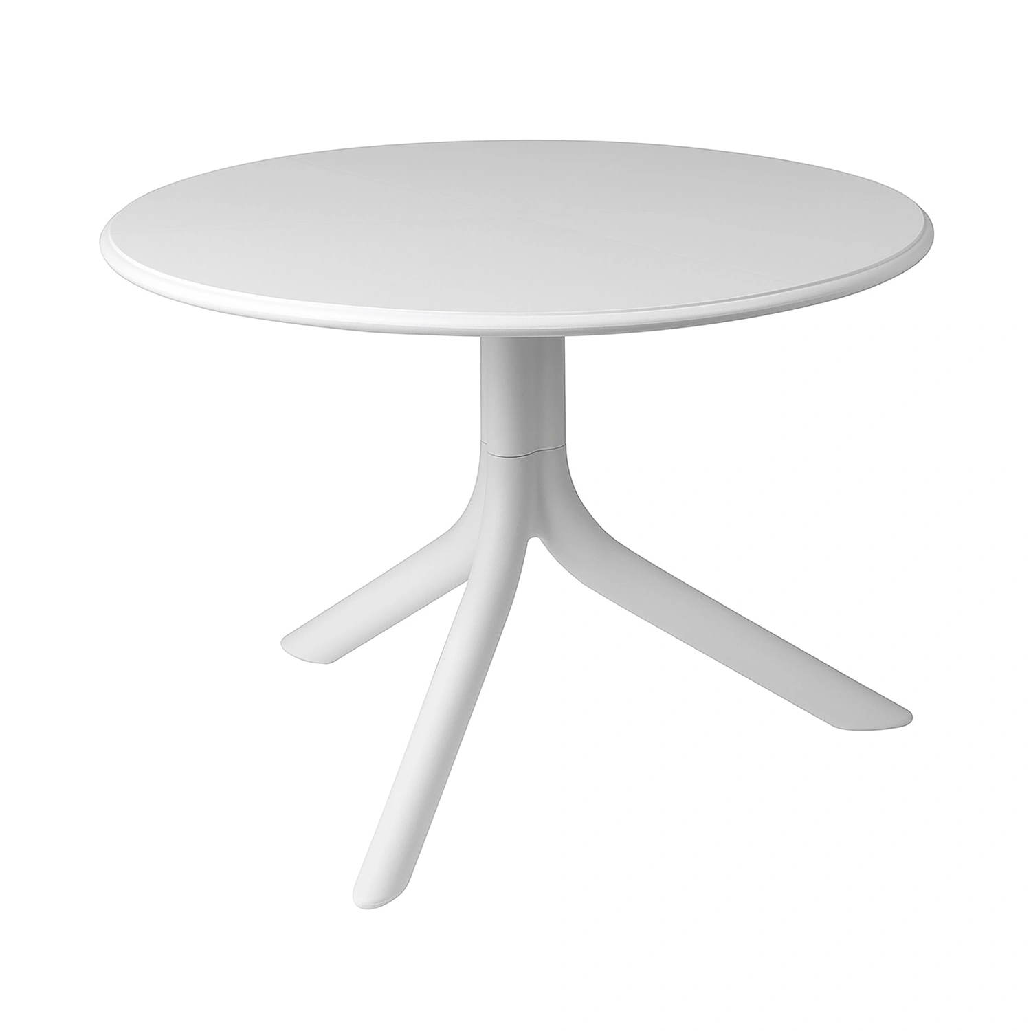 Spritz bord vit Ø60 cm, H40/76,5 cm