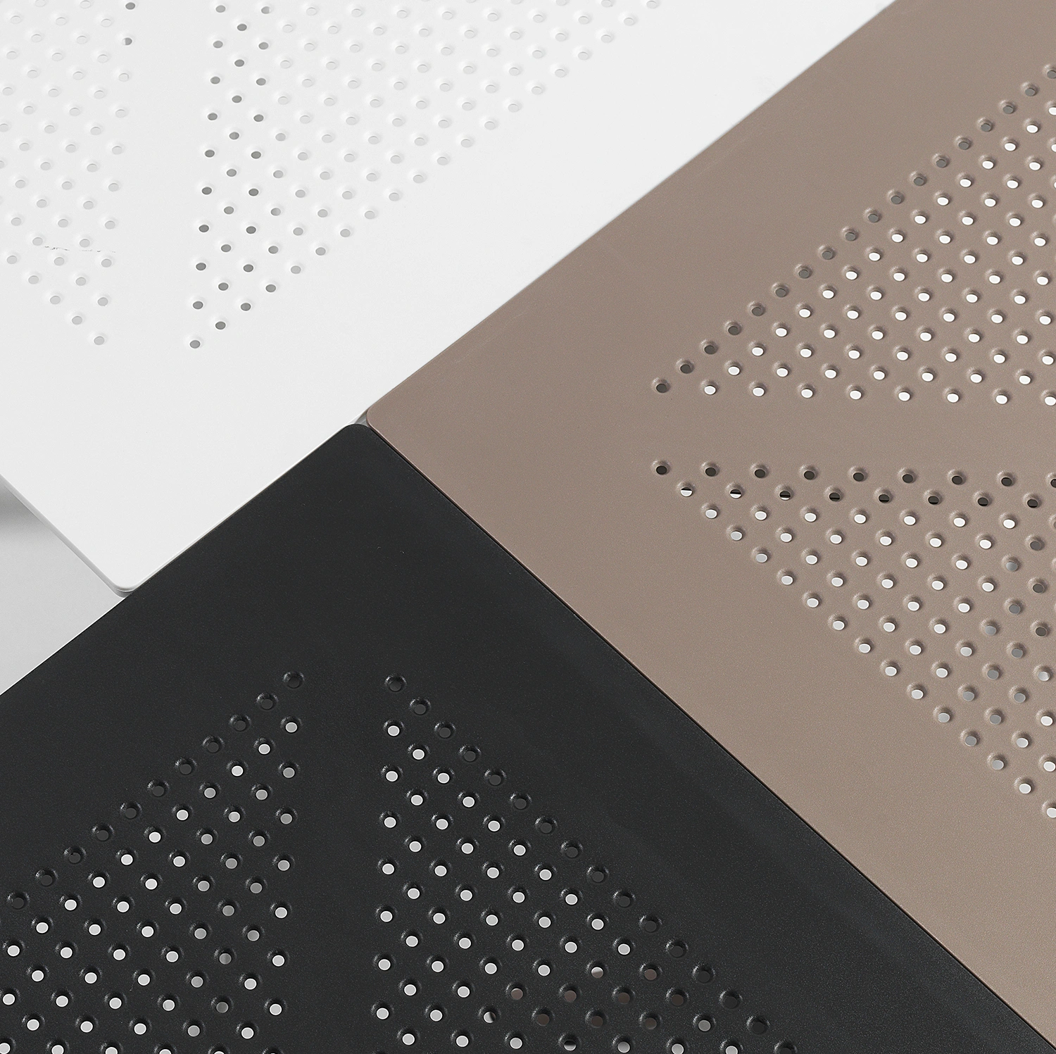 Clip bord vit 70x70 cm