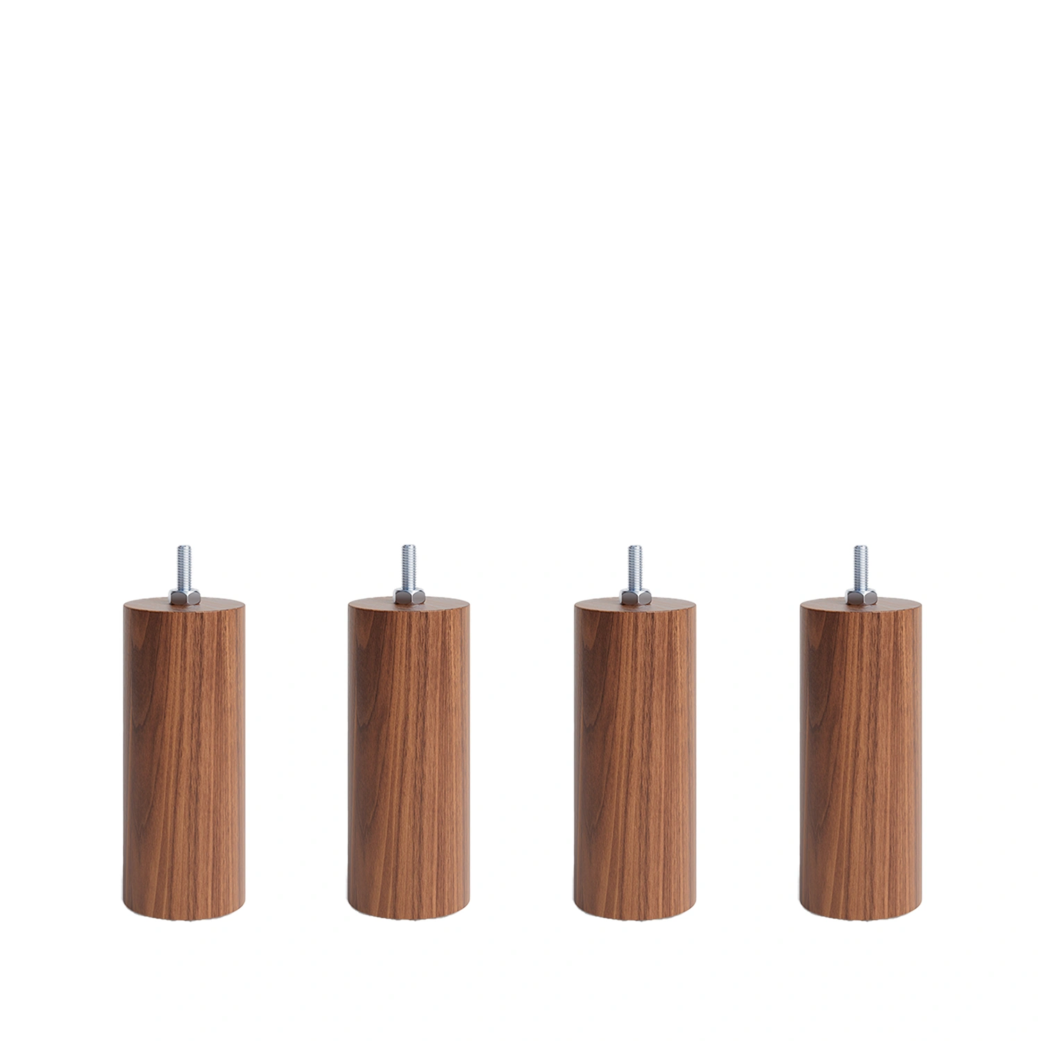 Product Image for Cylinder sängben valnöt - 13 cm