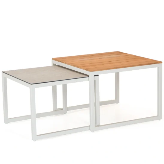 Baza satsbord i färgen cream.