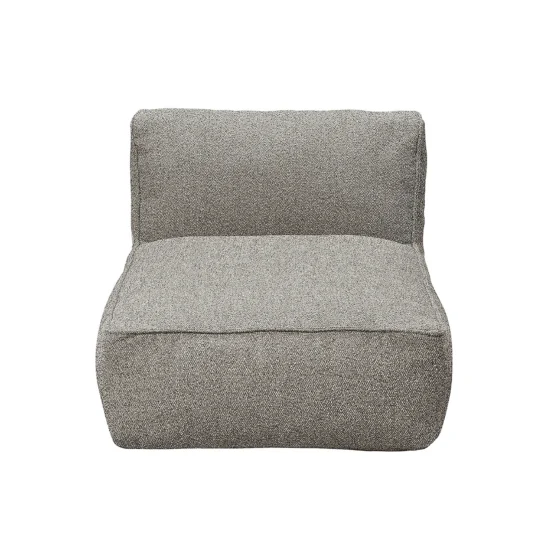 Grow 1-sits/fåtölj i tyget earth bouclé.