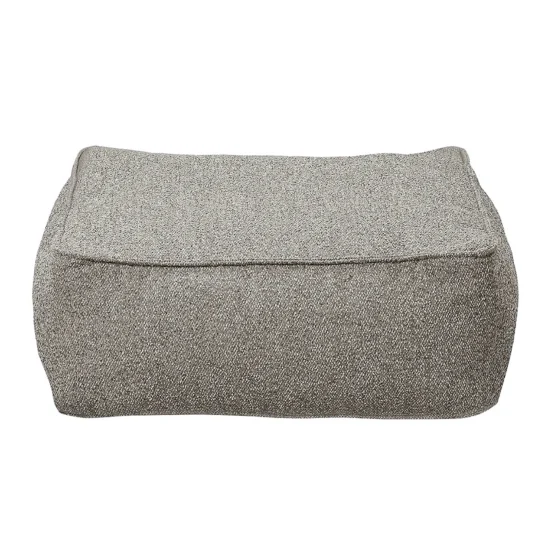 Grow sittpuff i tyget earth bouclé.