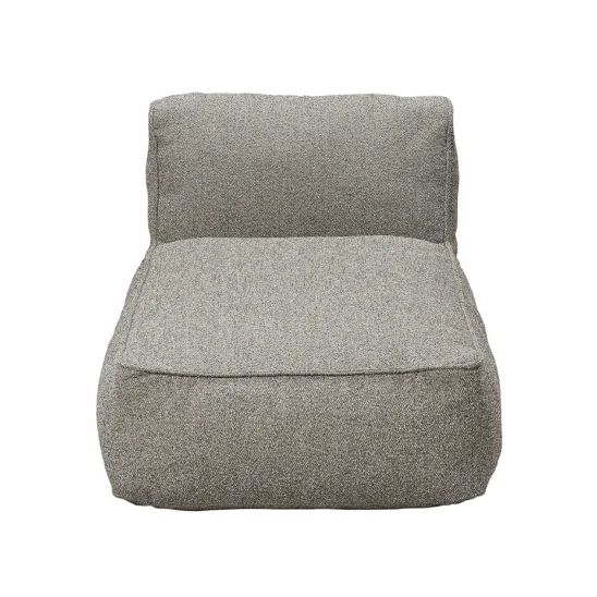 Grow schäslong i tyget earth bouclé.