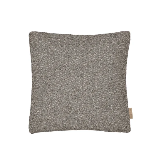 Grow kvadratisk sidokudde i tyget bouclé earth.