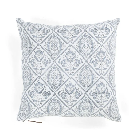 Kuddfodral Jaipur dusty blue 50x50 cm