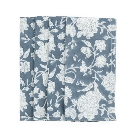 Servetter Indian Rose true navy, 4-pack