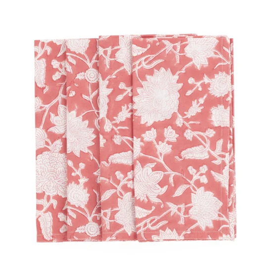 Servetter Indian Rose true navy, 4-pack